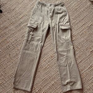 Zara Cargo High Waist pants size 2